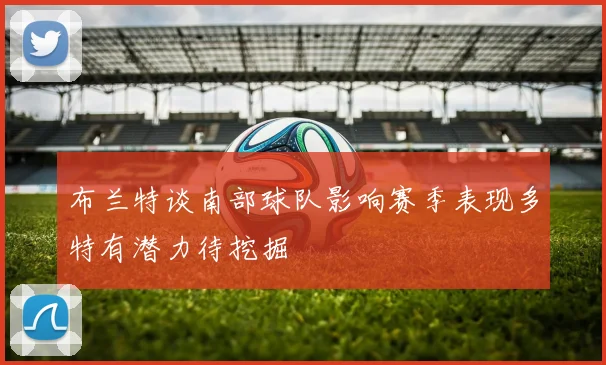 布兰特谈南部球队影响赛季表现多特有潜力待挖掘
